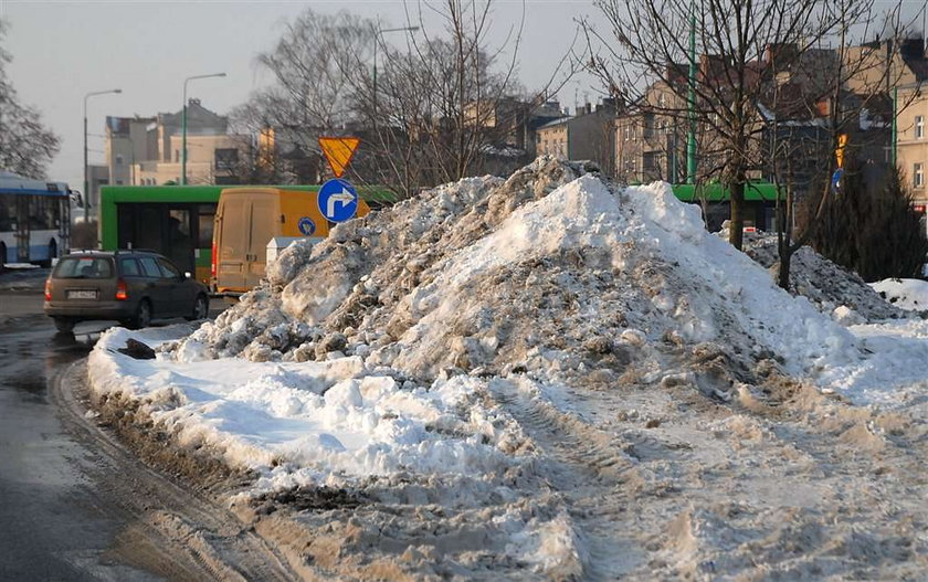 Nie ma gdzie wywozić śniegu!