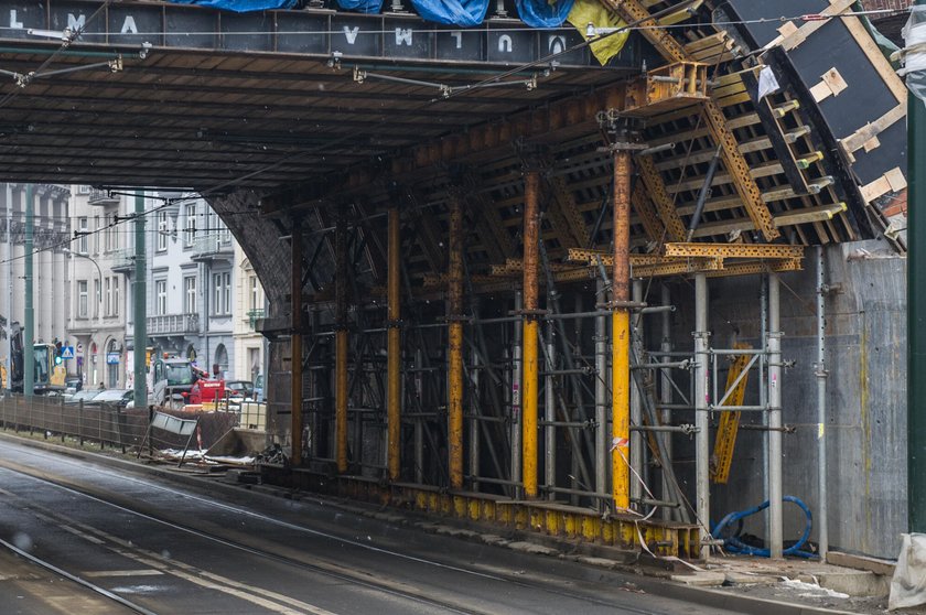 Remont na Grzegórzeckiej