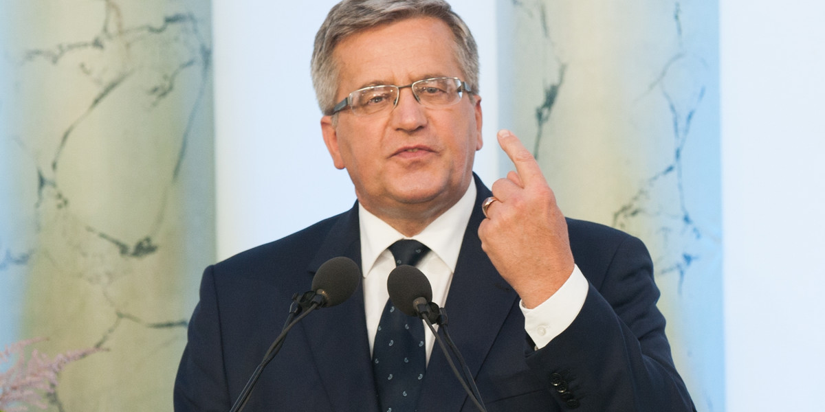Bronisław Komorowski, były prezydent Polski