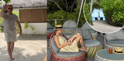 Cezary i Edyta Pazurowie na luksusowych wakacjach na Malediwach. TYLE kosztuje ich hotel!