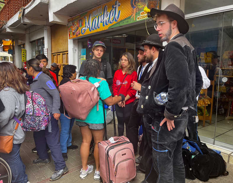 Ewakuowano setki turystów z Machu Picchu