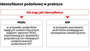 Identyfikator podatkowy w praktyce