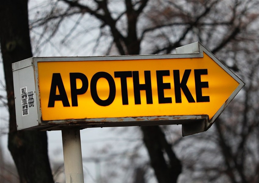 Znak za apoteku u Berlinu