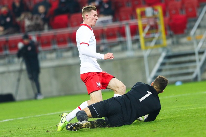 17.11.2020 POLSKA U21 - LOTWA U21 ELIMINACJE MISTRZOSTW EUROPY UNDER 21 PILKA NOZNA