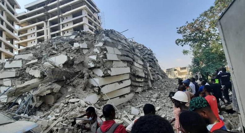Days after collapse of luxury Lagos apartment, this is how the real estate industry has reacted