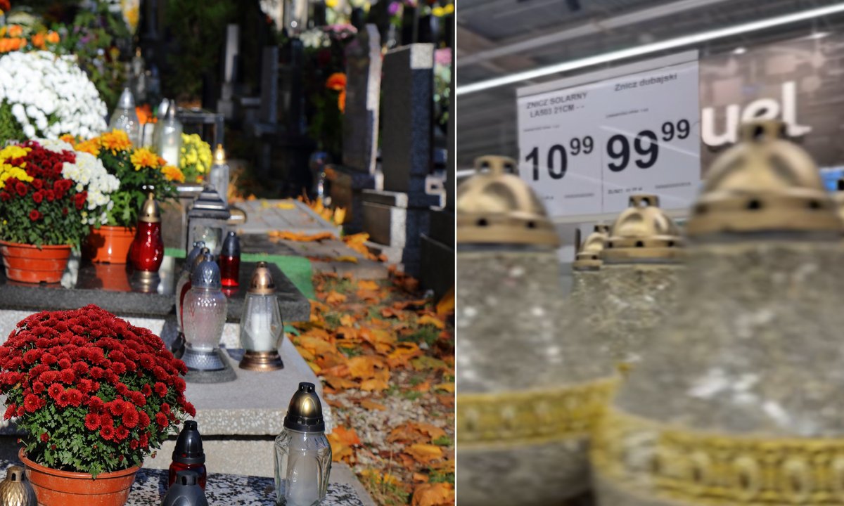 Znicze dubajskie w polskich sklepach. Cena zaskakuje klientów. "To wygląda jak lampa Aladyna"