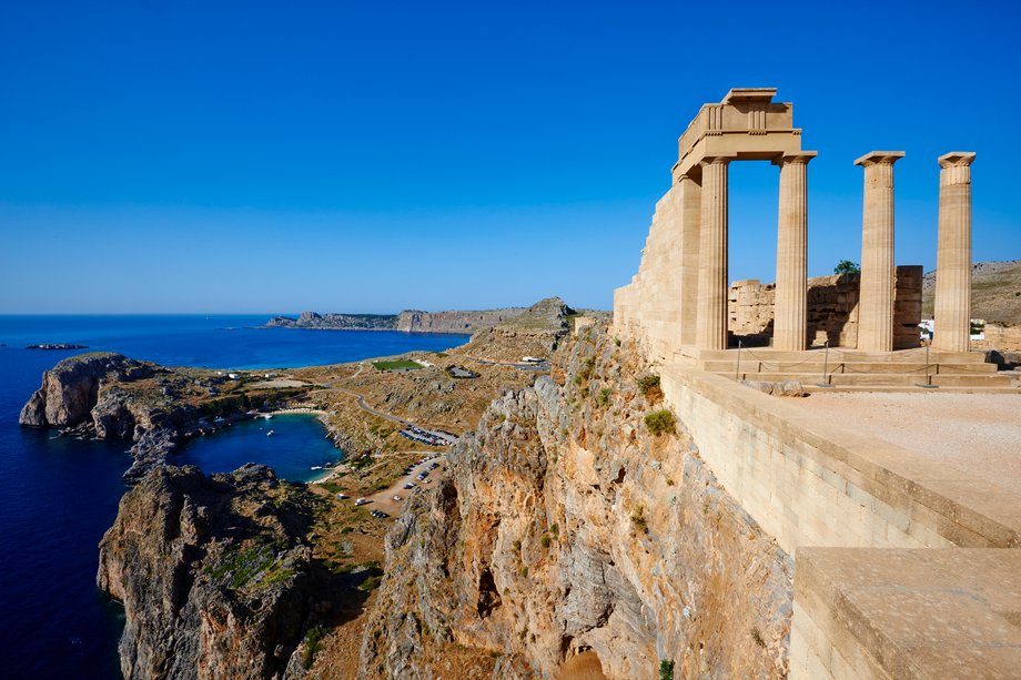 Akropol w Lindos, Rodos