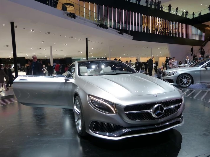 Mercedes S-Class Coupe concept, fot. Ewa Szulc