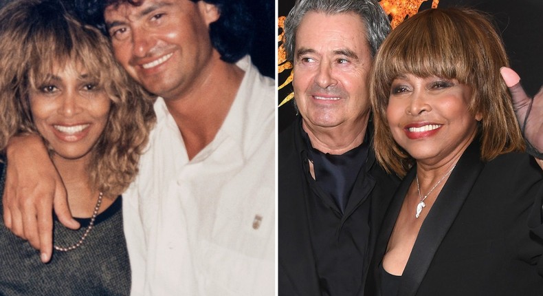 Tina Turner and husband Erwin Bach spent nearly 40 years together before the singer's death.Tina Turner (@tinaturner)/Instagram, Stuart C. Wilson/Getty Images