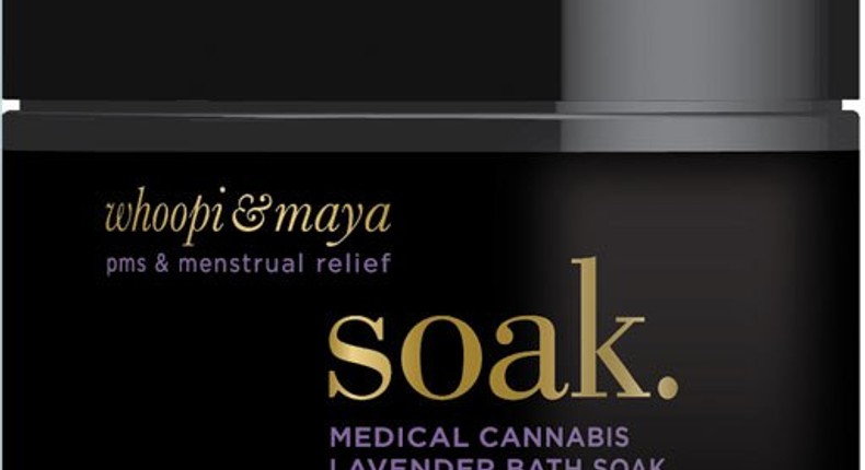 whoopi&maya medical cannabis lavender bath soak