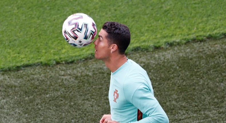 Cristiano Ronaldo has scored 104 times for Portugal Creator: Laszlo Balogh