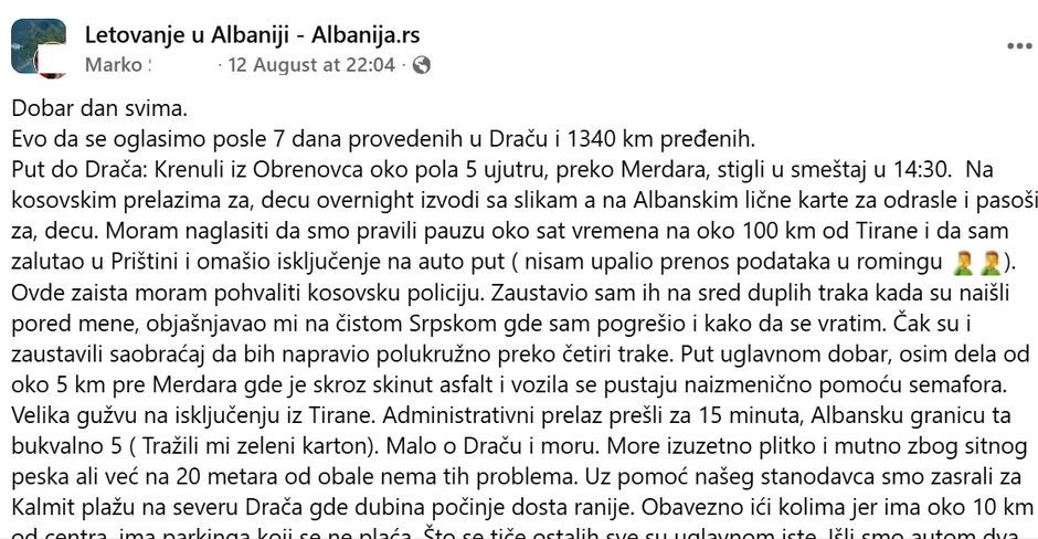 Fejsbuk objava