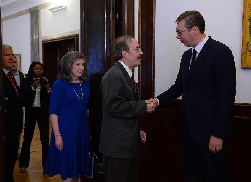 Eliot Engel i Aleksandar Vučić