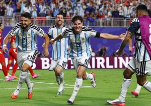 Hulijan Alvarez, strelac drugog gola za Argentinu | Foto: Reuters