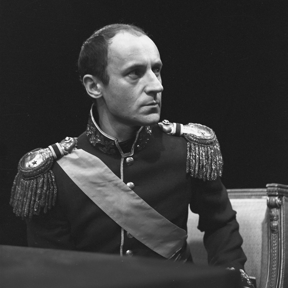 Piotr Fronczewski w spektaklu "Kordian" (1980)