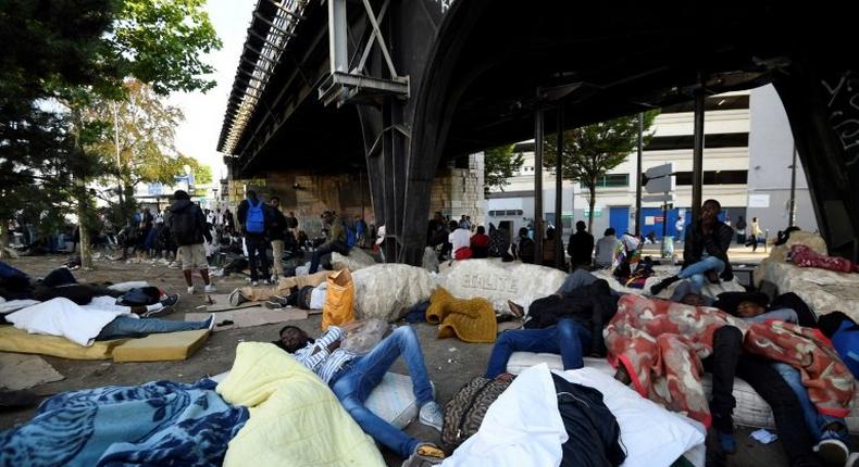 The building in Semeac is one of 62 budget hotels bought by the state to house some of the asylum-seekers currently sleeping rough on the streets of Paris or the northern port of Calais