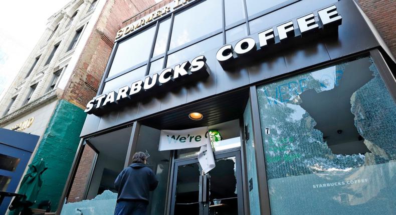 starbucks protests