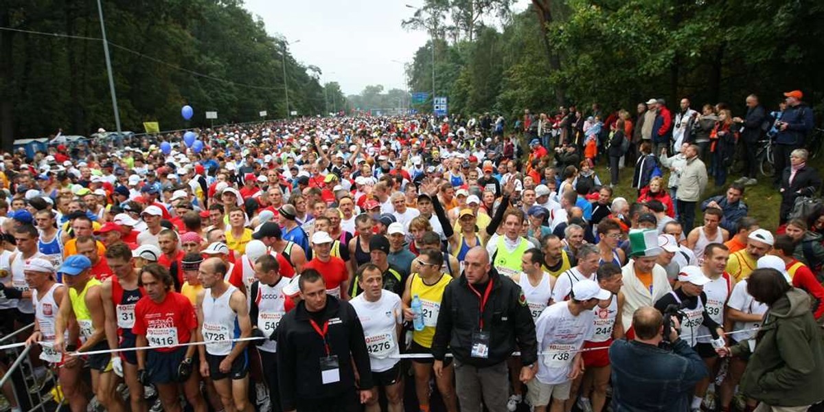 Maraton sparaliżował miasto