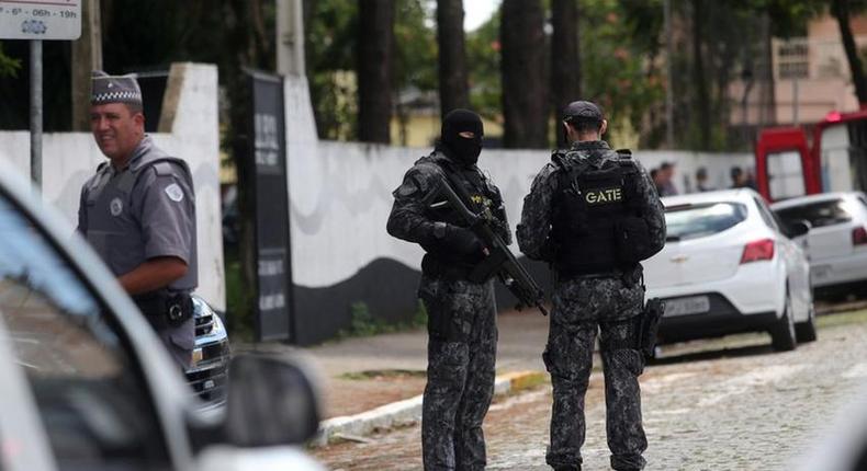 9 dead, including 5 children, in Brazil shooting 17 others also shot (Reuters)