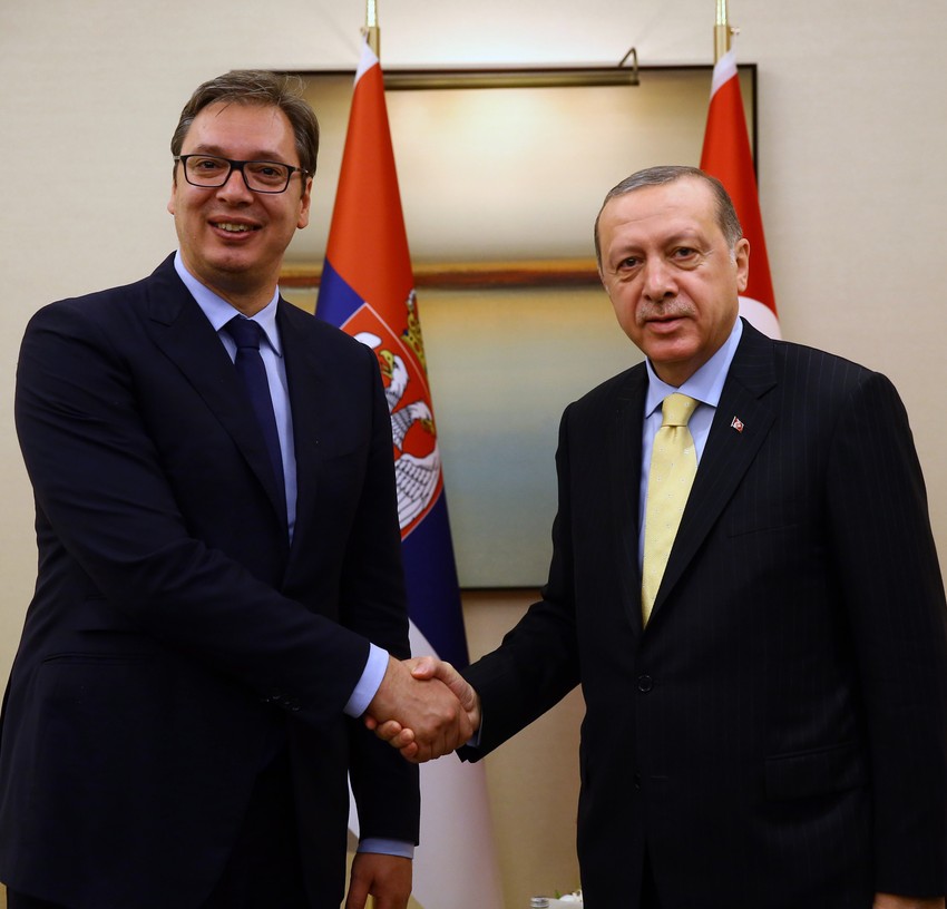 Aleksandar Vučić i Redžep Tajip Erdogan