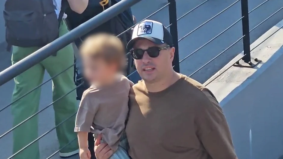 Andrija Milošević sa sinom