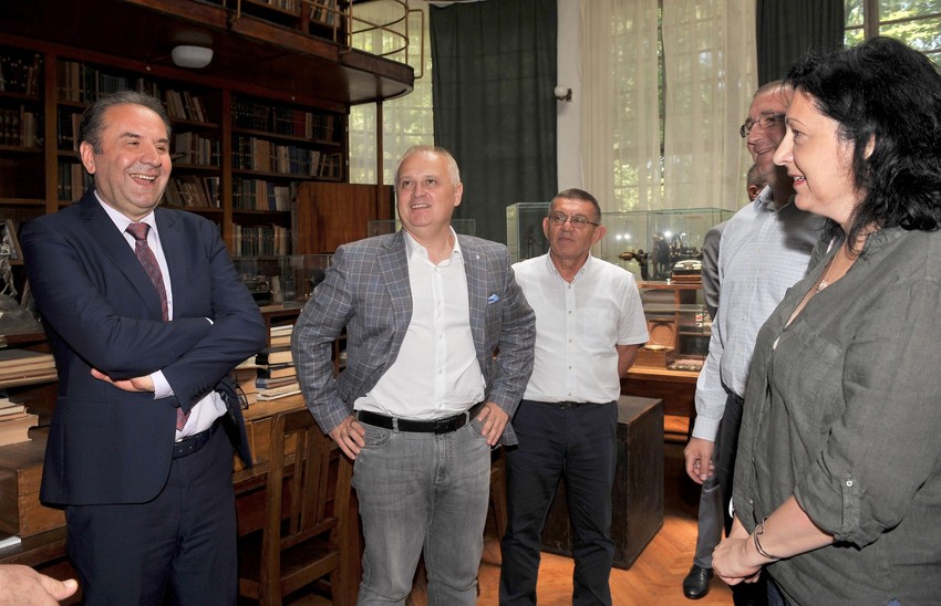 Rasim Ljajić i Goran Vesić danas u Opservatoriji