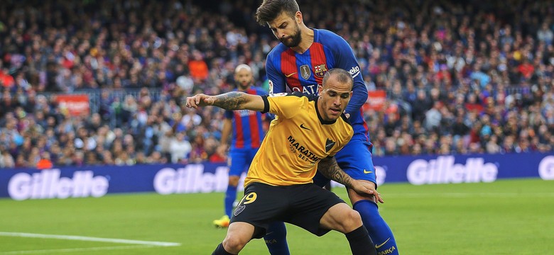Liga hiszpańska: Barcelona bez Messiego i Suareza nie potrafiła pokonać Malagi