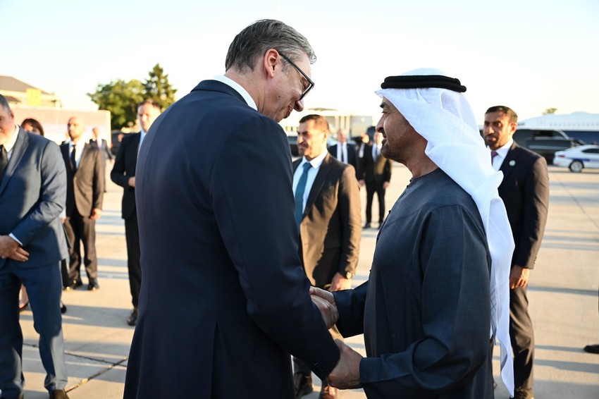 Muhamed Bin Zajed u poseti Beogradu