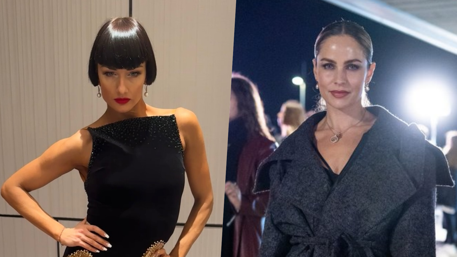 Tanečnica Laura Arcolinová a Ivana Gáborík. 