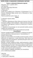 Wzór pozwu o nakazanie dokonania
     napraw