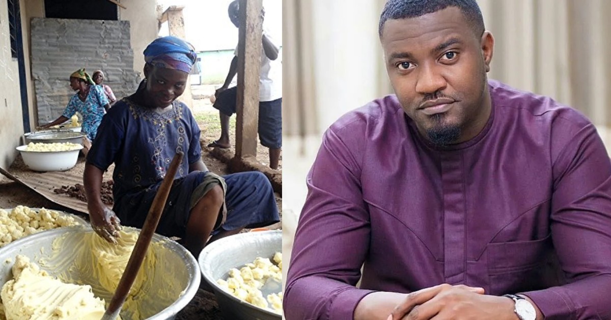 Let’s use our natural shea butter oil John Dumelo proposes amid