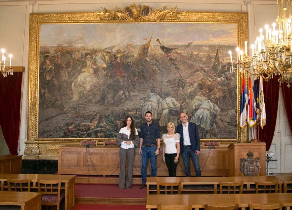 Ekipa filma kod gradonačelnik