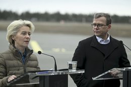 Ursula von der Leyen odwiedziła granicę fińsko-rosyjską. Była duża potrzeba