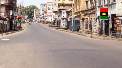 IPOB’s sit-at-home order cripples socio-economic activities in Awka. [NTA]