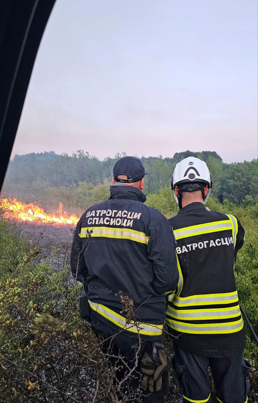 Gašenje požara u Srbiji helikopterima