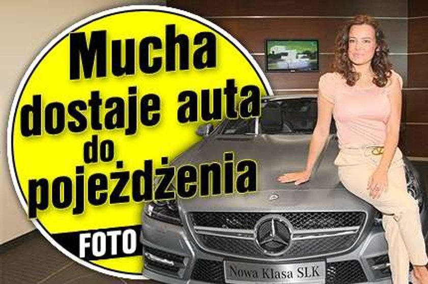 Anna Mucha dostała mercedesa za darmo