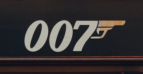 Logo James Bond 007. 