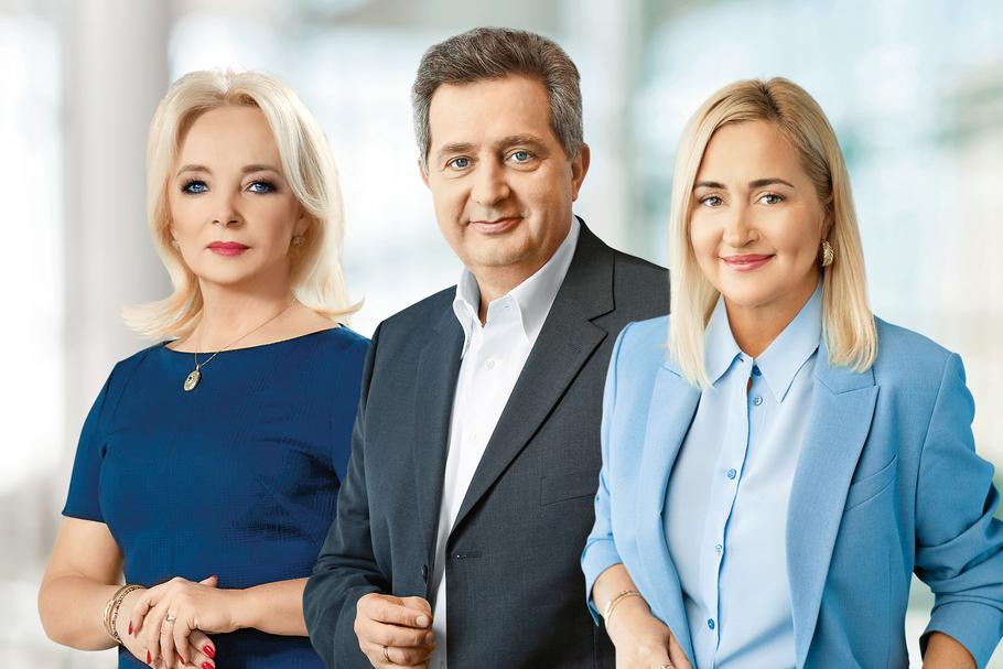 Od lewej: Beata Mońka, prezes ILFO, Brunon Bartkiewicz, prezes ING Bank Śląski i Stacy Ligas, senior partner, CEO KPMG w Polsce.