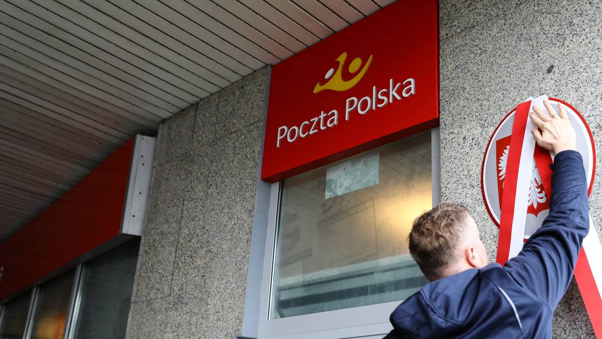 Poczta Polska Dworzec Centralny placówka listonosz pracownicy poczty 