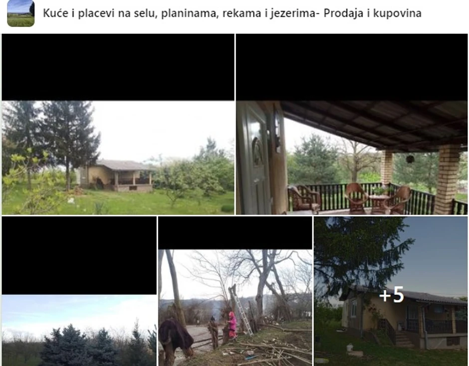 Oglašena kuća na Fejsbuku