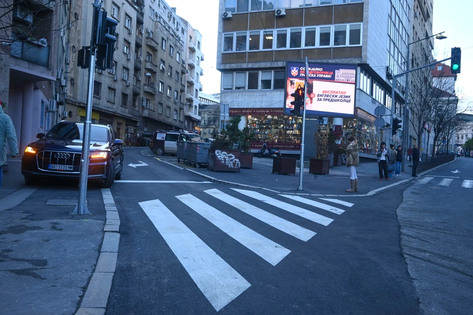 Proširen je trotoar