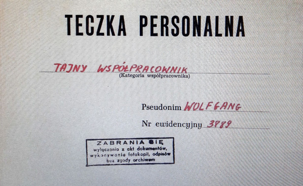 Teczka personalna TW Wolfgang