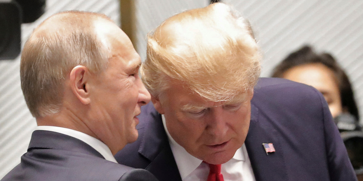 Trump and the Kremlin are telling 2 different stories about their meeting and Russia's election interference