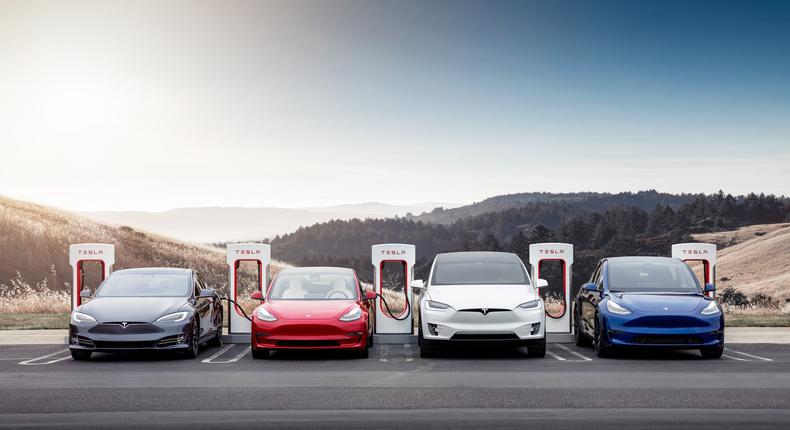 Tesla's cars range in price from $45,000 to $130,000.