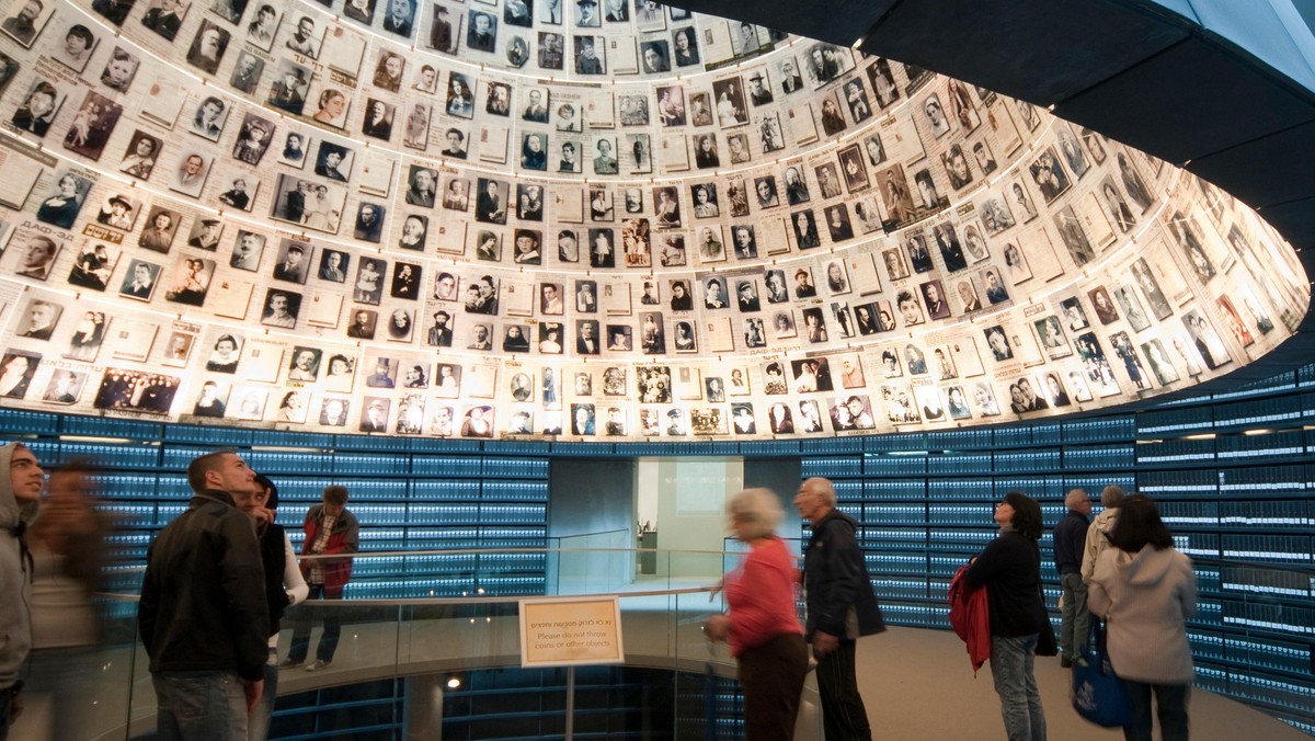 Sala Imion w Instytucie Yad Vashem w Jerozolimie.