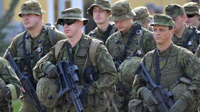 liewscy żołnierze, litewska armia
