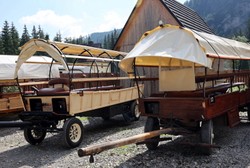 Testy hybrydowego wozu konnego w Tatrach. Ma wozić turystów do Morskiego Oka