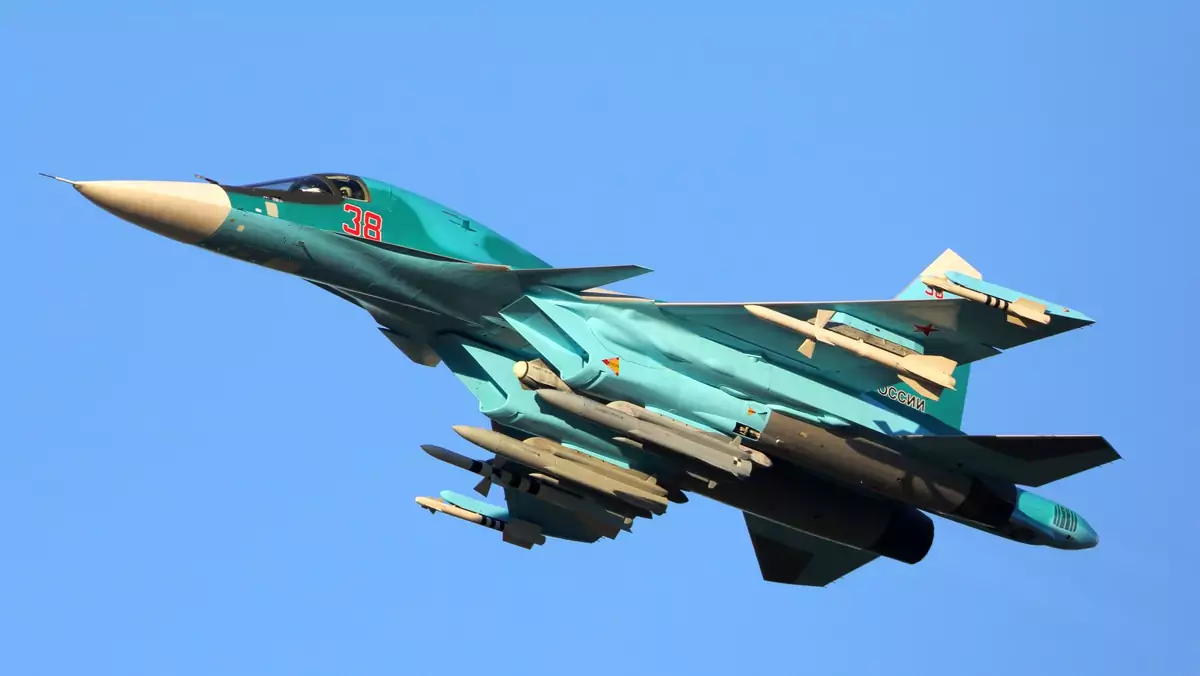 Su-34 wszedł do służby w siłach Rosji zaledwie w 2014 r.