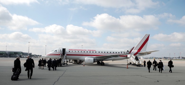 Awaryjne lądowanie samolotu z marszałkiem będzie badane standardowo