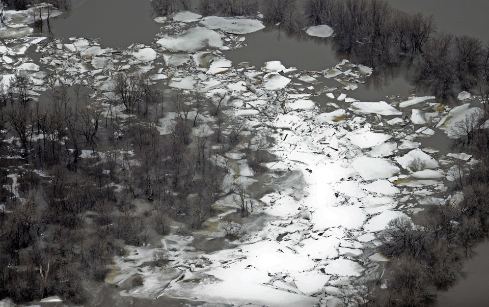 USA WEATHER RED RIVER FLOODING